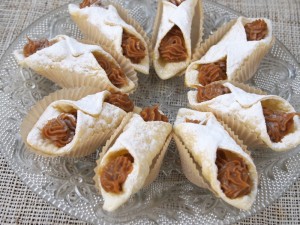 Guargüeros en plato