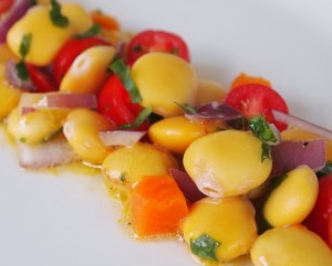 Cebiche de Tarwi (Chochos)