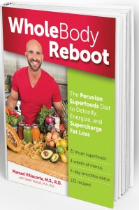 Whole Body Reboot book by Manuel Villacorta, MS, RD